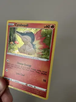 Cyndaquil SWSH221 - Pokemon TCG Black Star Promo (2022) - NM - Cosmos Holo - Image 3