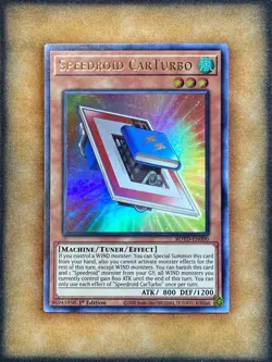 Yugioh Speedroid CarTurbo ROTD-EN090 Ultra Rare 1st Ed NM - Image 1