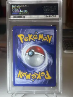 2001 Pokemon Promo Birthday Pikachu PSA 9 Holo with Swirl Black Star Rare #24✅ - Image 2