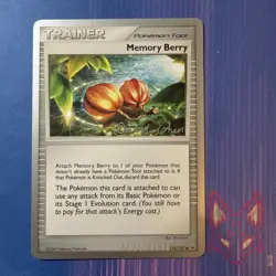 * World Championships 2009 - LP - Memory Berry 110/127 English (US Seller) - Image 1