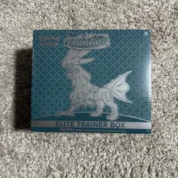 Pokemon SUN AND MOON CRIMSON INVASION Elite Trainer Box ETB New Sealed - Image 1