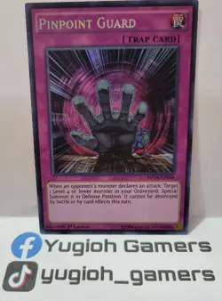 YUGIOH PINPOINT GUARD MP14-EN044 1ST EDITION SECRET LIGHT PLAYED - Image 1