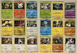 Pokemon TCG SWSH Cosmos Holo Lot 18x Eevee Snorlax And More! - Image 1