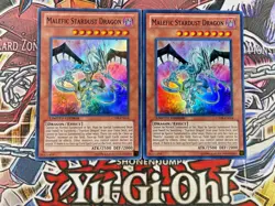 ***2x Malefic Stardust Dragon 2x*** CT08-EN014 | SUPER Limited Ed | YuGiOh! NM - Image 1