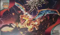 Tera Charizard Pokemon TCG Regional Official Play! Pokemon Play Mat - Image 1