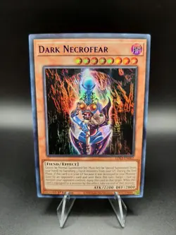 Yu-Gi-Oh! Dark Necrofear LDS3-EN002 (Purple) Ultra Rare 1st Ed *Pack Fresh* - Image 1