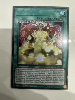 Yugioh Nekroz Cycle Blhr-en086 Secret Rare Misprint German Hot - Image 1