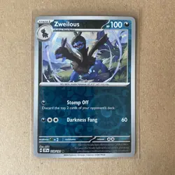 Zweilous 118/191 Reverse Holo Surging Sparks SSP Pokemon Card NM - Image 1