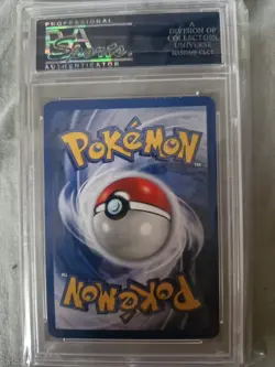 Pokemon Dark Blastoise TCG Team Rocket Holo Card 3/82 1st Edition PSA 8 - Image 2