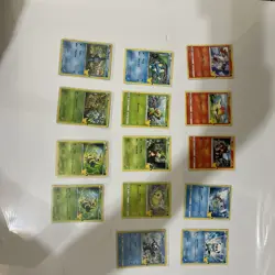 Pokemon TCG Card Lot McDonald’s 25th Anniversary Set Holo & Non 14 Cards Total - Image 1