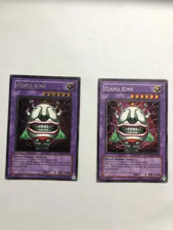 YuGiOh! Ojama King SOD-EN034 Ultimate Rare + Rare Combo Card(s) NM - Image 1