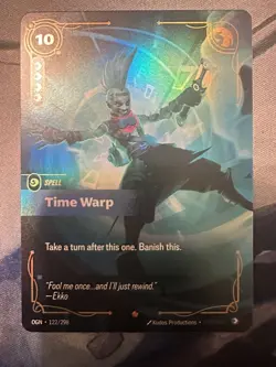 time warp riftbound card (122/298 - Image 1
