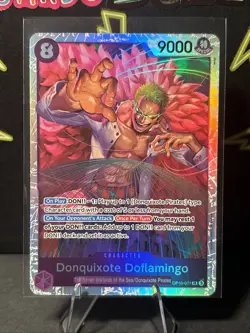 Donquixote Doflamingo OP10-071 English SR Royal Blood One Piece Card Game - Image 2