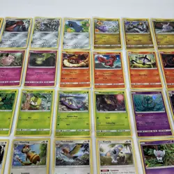 77 Sun & Moon Guardians Rising Pokemon Card Bundle No Doubles 6 Rare - Image 3