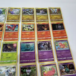 77 Sun & Moon Guardians Rising Pokemon Card Bundle No Doubles 6 Rare - Image 4