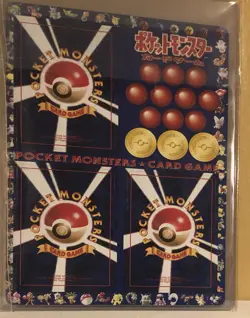1998 Japanese Pocket Monsters Vending Card Series 1 (Blue) - Image 2