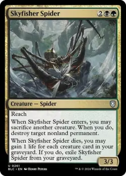 ~ Skyfisher Spider ~ NM ~ Commander: Bloomburrow ~ MTG ~ - Image 1