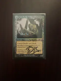 OG FOIL Carrion Feeder Scourge Foil Signed - Brian Shoddy NM/LP - Image 1