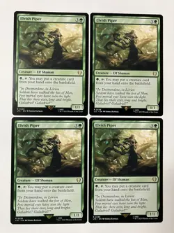 Magic The Gathering MTG Elvish Piper X4 Rare Green Creature 0239 - Image 1