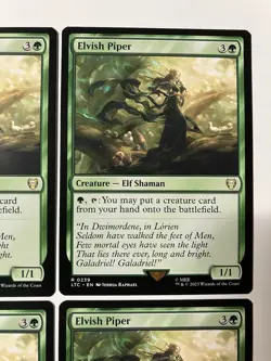 Magic The Gathering MTG Elvish Piper X4 Rare Green Creature 0239 - Image 3