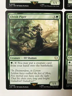Magic The Gathering MTG Elvish Piper X4 Rare Green Creature 0239 - Image 5