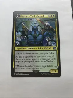 Exdeath, Void Warlock 0220 Uncommon Final Fantasy MTG - Image 1