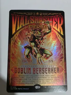 Vial Smasher the Fierce Secret Lair Drop Foil - Image 1