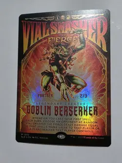 Vial Smasher the Fierce Secret Lair Drop Foil - Image 2