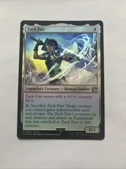Zack Fair Foil 0045 Final Fantasy Mtg - Image 1