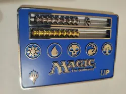 ULTRA PRO MTG ABACUS LIFE COUNTER BLUE METAL RARE FREE SHIPPING - Image 1