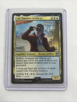 Cid Timless Artificer 0419 Final Fantasy Mtg - Image 1