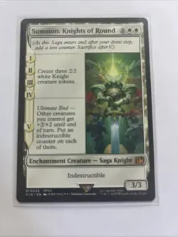 Final Fantasy MTG Summon knights Of Round 0036 Non Foil NM - Image 1