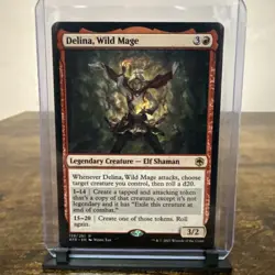MTG ~ Delina, Wild Mage ~ Adventures in the Forgotten Realms ~ Rare ~ Near Mint - Image 1