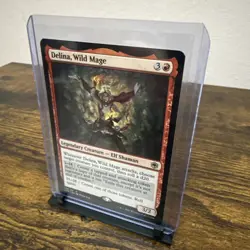 MTG ~ Delina, Wild Mage ~ Adventures in the Forgotten Realms ~ Rare ~ Near Mint - Image 4