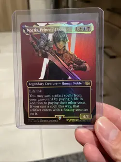 Noctis, Prince of Lucis (Borderless) Final Fantasy Foil - Image 1