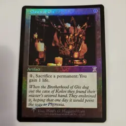 Claws of Gix MTG Time Spiral Timeshifted FOIL x1 NEVER PLAYED WITH *See Photos* - Image 1