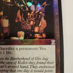 Claws of Gix MTG Time Spiral Timeshifted FOIL x1 NEVER PLAYED WITH *See Photos* - Image 4