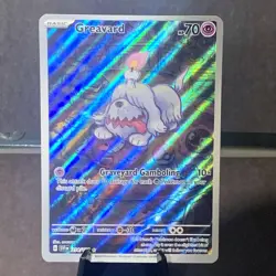 Pokemon TCG Greavard 214/198 SV01: Scarlet & Violet Base Set Illustration Rare - Image 1