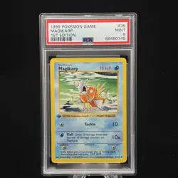 Magikarp #35 1st Edition Base Set 1999 Pokemon Game PSA 9 ?? - Image 1