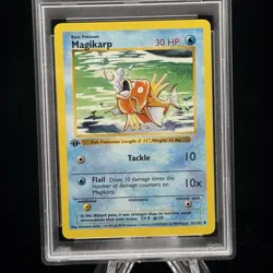 Magikarp #35 1st Edition Base Set 1999 Pokemon Game PSA 9 ?? - Image 2