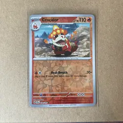 Crocalor #030/191 - Pokemon TCG - Reverse Holo Surging Sparks - Near Mint NM - Image 1