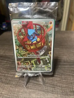 Pokemon TCG Riolu Mega Evolution ETB Promo 010 (SEALED) - Image 1