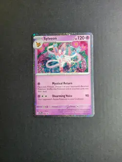 Sylveon 172 Pokemon TCG S&V Black Star Promo Cosmos Holo NM - Image 2