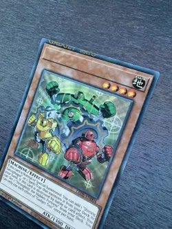 YuGiOh! Gadget Trio LEDE - Error Misprint Name Shift 1st Edition Near Mint - Image 4