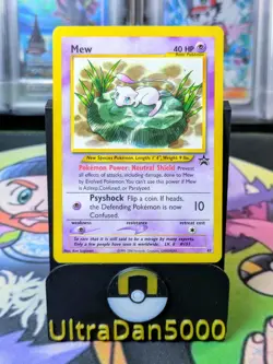 Mew - Black Star Promo 47 - WOTC Vintage Pokemon Card - Image 1