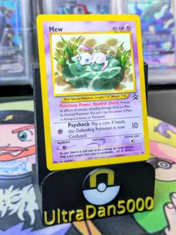 Mew - Black Star Promo 47 - WOTC Vintage Pokemon Card - Image 3