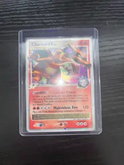 Pokemon TCG Charizard G LV.X DP45 Black Star Promo Card - Image 1