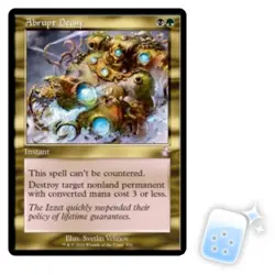 ABRUPT DECAY Time Spiral Remastered Magic MTG MINT CARD - Image 1