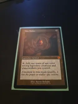 x1x Mox Amber MTG The Brothers' War: Retro Frame Artifacts - Image 3