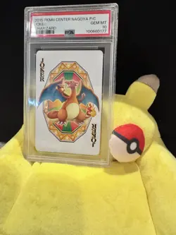 PSA 10 2015 POKEMON CENTER NAGOYA PLAYING CARDS JOKER CHARIZARD POP14 - Image 4